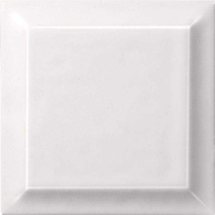 Кахель для печей і камінів Hein колір Білий матовий № 90901