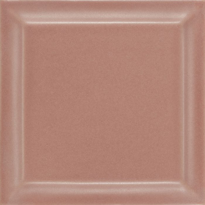 Кахель для печей і камінів Hein колір Старо-рожевий матовий № 83806