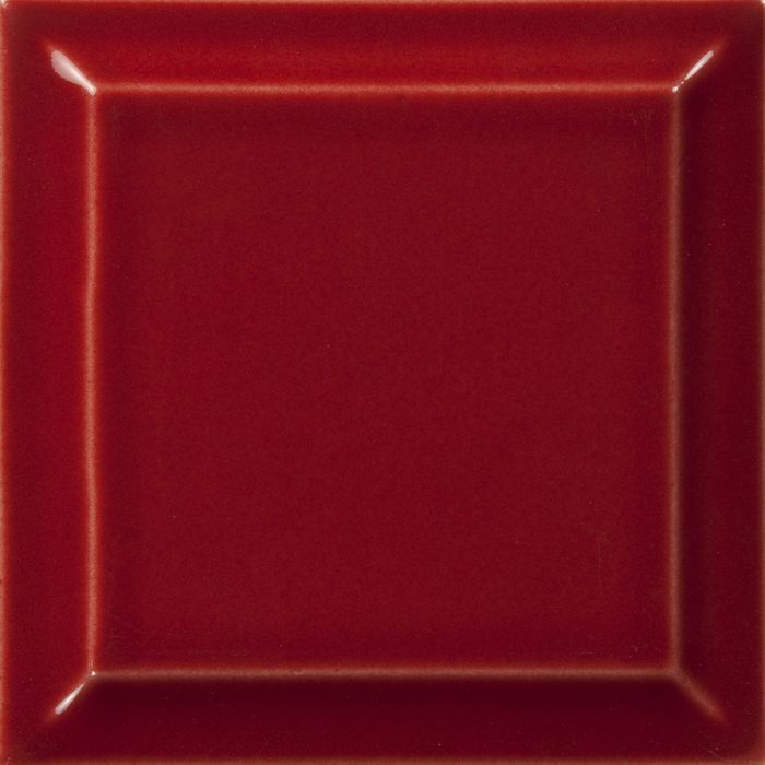 Кахель для печей і камінів Hein колір Червоний кармен № 72701