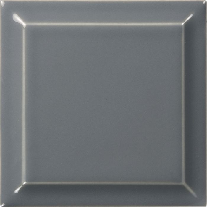 Кахель для печей і камінів Hein колір Сірий насичений № 54000