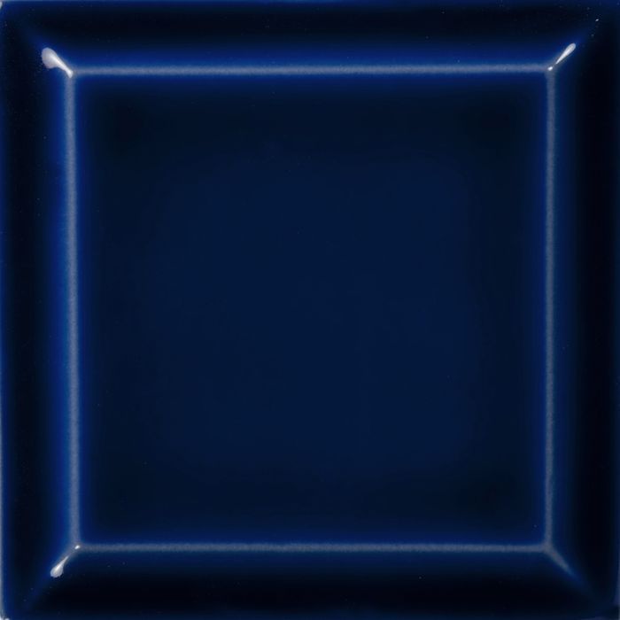 Кахель для печей і камінів Hein колір Синій імперіал № 29200
