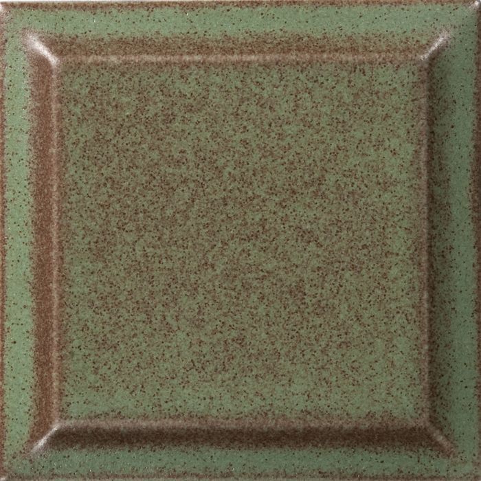 Кахель для печей і камінів Hein колір Зеленый антик № 11169