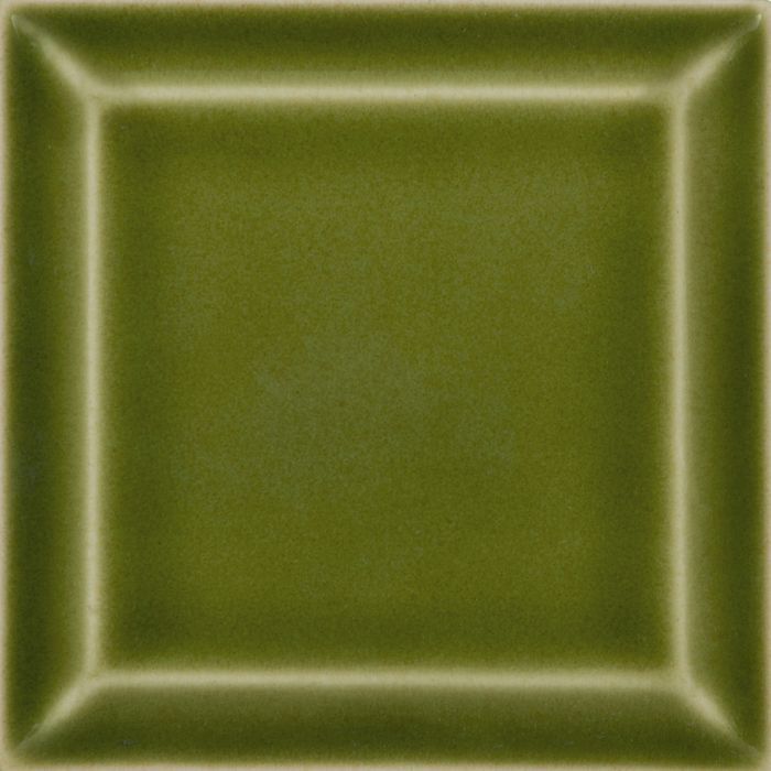 Кахель для печей і камінів Hein колір Зелений медунковий № 12302