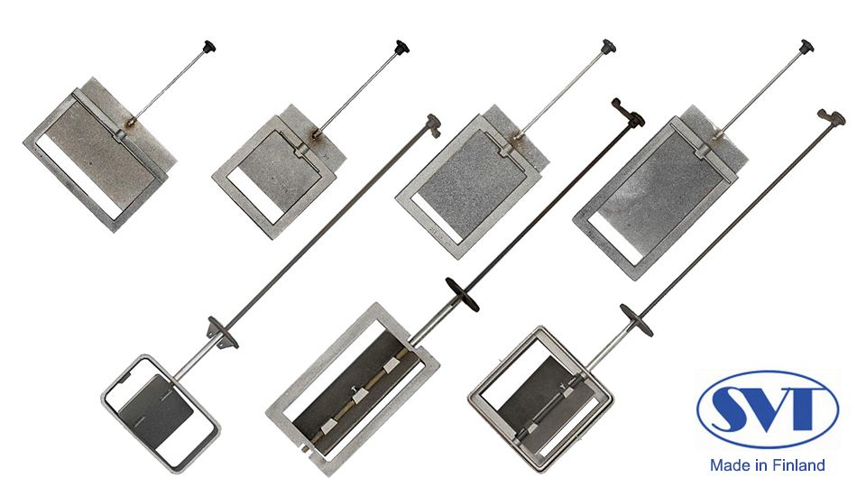 Модельний ряд чавунних шиберів SVT