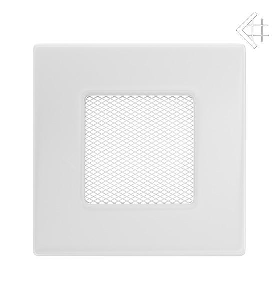 Вентиляційна решітка для каміна Kratki Біла 11 × 11 см