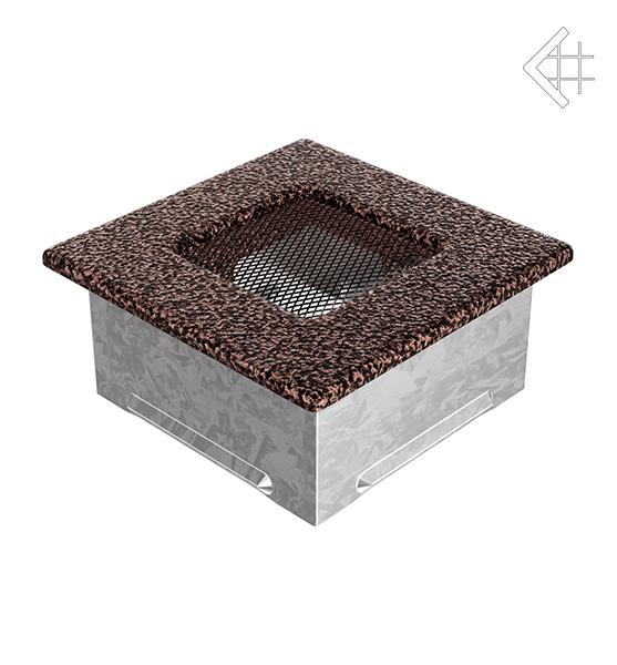 Решітка вентиляційна для каміна Kratki Мідна 11 × 11 см