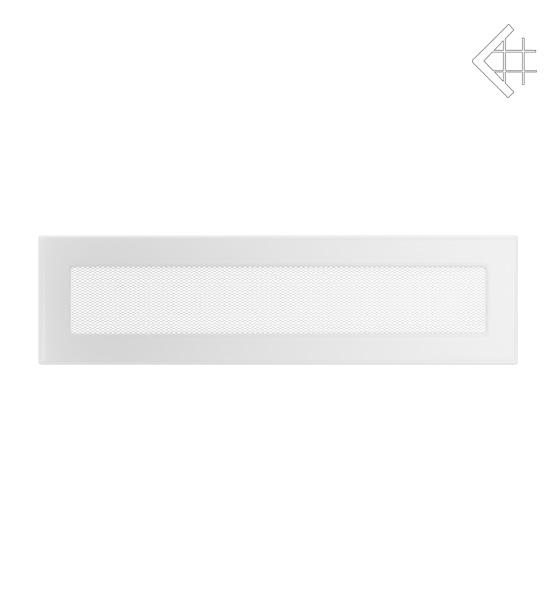 Вентиляційна решітка для каміна Kratki Біла 11 × 42 см