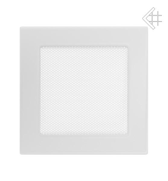 Вентиляційна решітка для каміна Kratki Біла 17 × 17 см