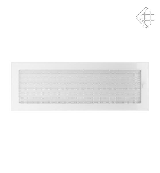 Вентиляційна решітка для каміна Kratki Біла 17 × 49 см з жалюзі