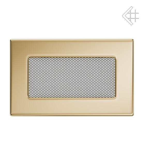 Вентиляційна решітка для каміна Kratki Золота 11 × 17 см