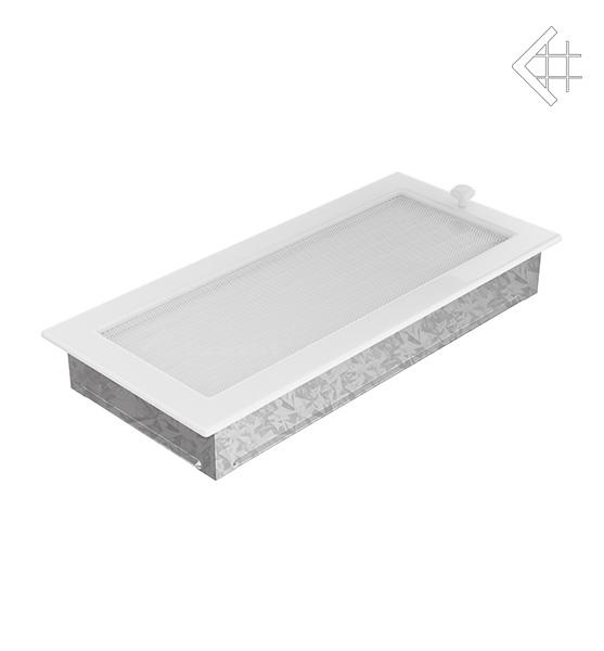 Вентиляційна решітка для каміна Kratki Біла 17 × 37 см з жалюзі