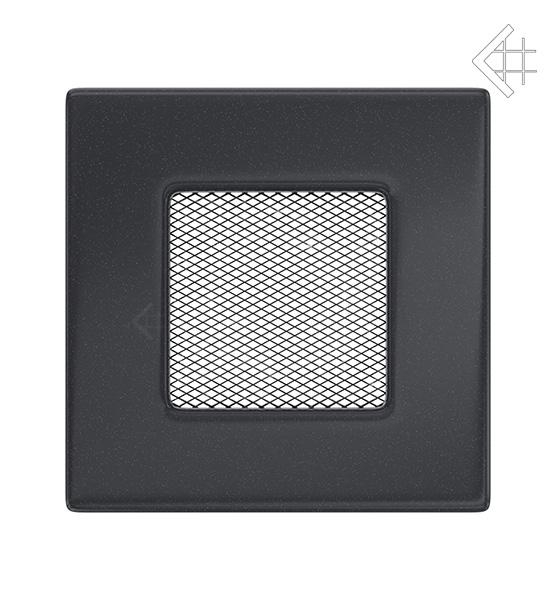 Решітка вентиляційна для каміна Kratki графітова 11 × 11 см