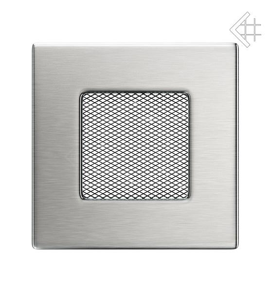 Решітка вентиляційна для каміна Kratki Шліфована 11 × 11 см