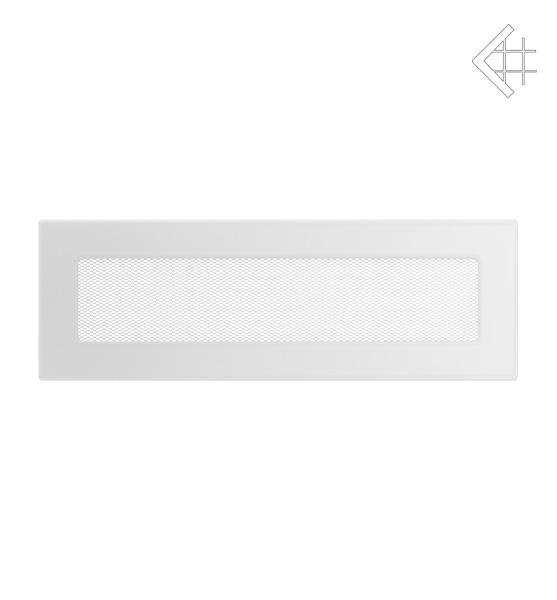 Решітка вентиляційна для каміна Kratki Біла 11 × 32 см