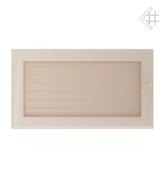 Вентиляційна решітка для каміна Kratki Оскар кремова 17 × 30 см з жалюзі