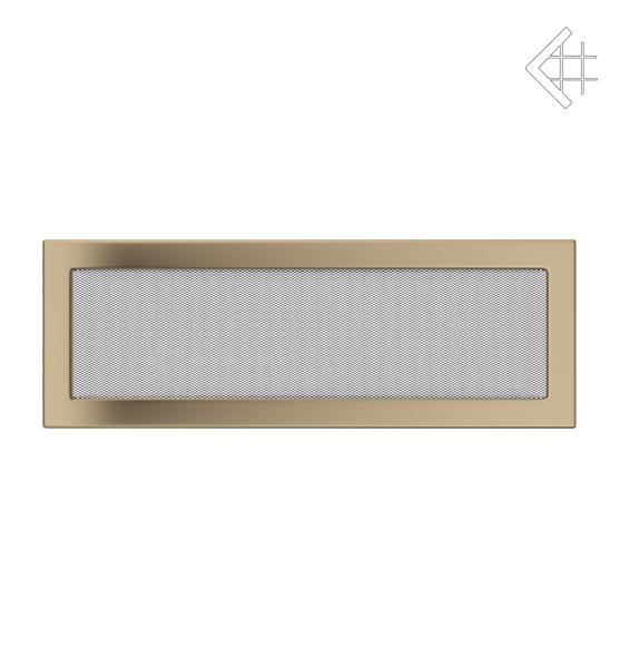Вентиляційна решітка для каміна Kratki Золото гальванічне 17 × 49 см