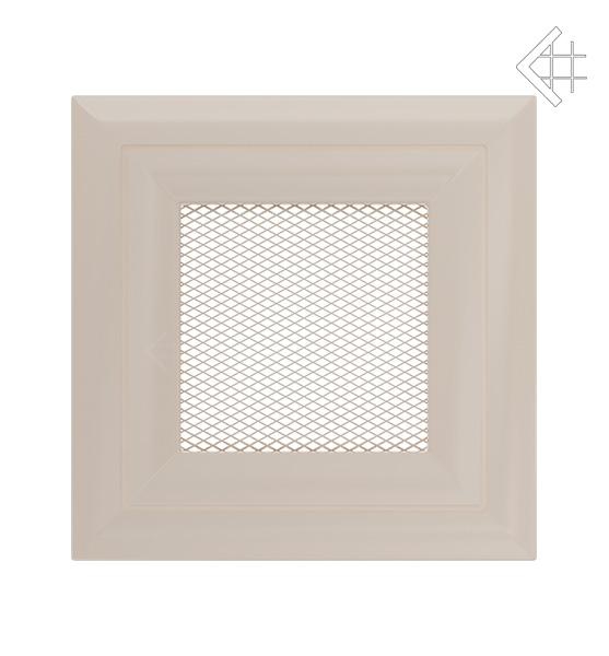 Решітка вентиляційна для каміна Kratki Оскар кремова 11 × 11 см