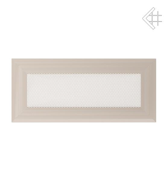 Вентиляційна решітка для каміна Kratki Оскар кремова 11 × 24 см