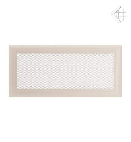Вентиляційна решітка для каміна Kratki Оскар кремова 17 × 37 см