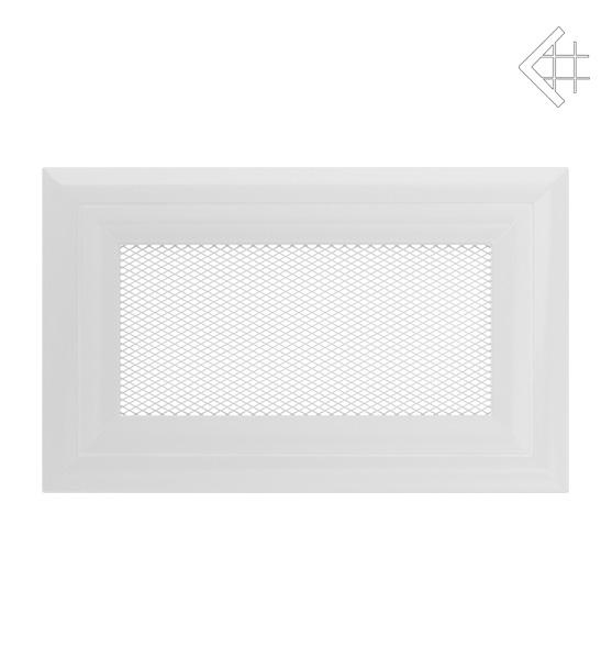 Решітка вентиляційна для каміна Kratki Оскар біла 11 × 17 см