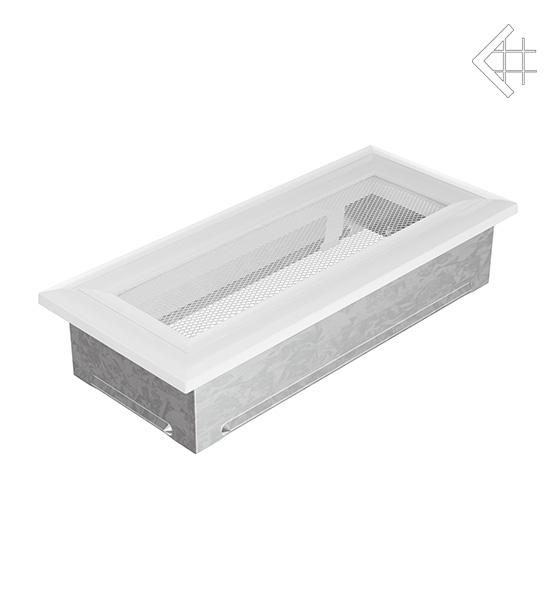 Вентиляційна решітка для каміна Kratki Оскар біла 11 × 24 см