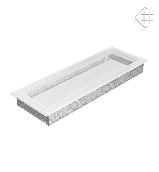 Вентиляційна решітка для каміна Kratki Оскар біла 17 × 49 см