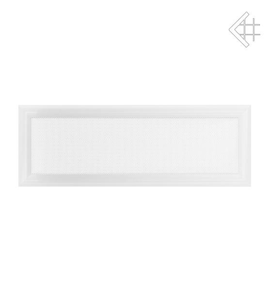 Решітка вентиляційна для каміна Kratki Оскар біла 17 × 49 см