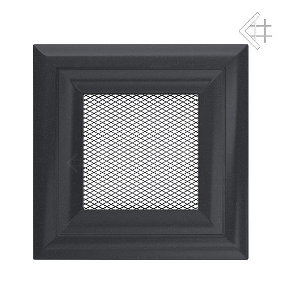 Решітка вентиляційна для каміна Kratki Оскар графітова 11 × 11 см