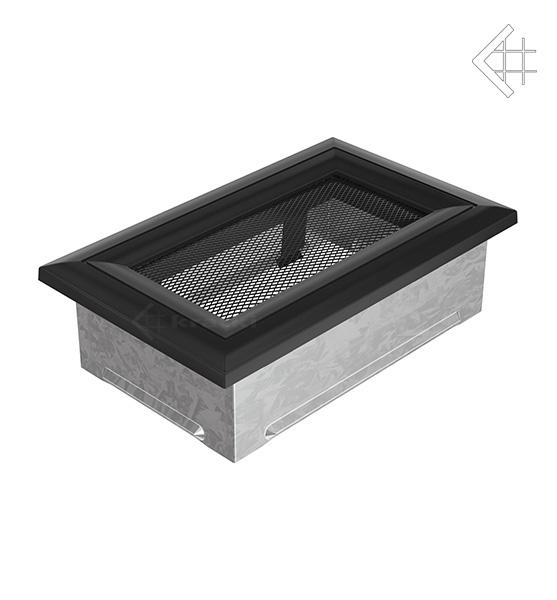 Решітка вентиляційна для каміна Kratki Оскар чорна 11 × 17 см