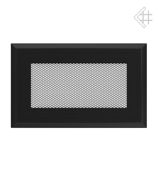 Вентиляційна решітка для каміна Kratki Оскар чорна 11 × 17 см