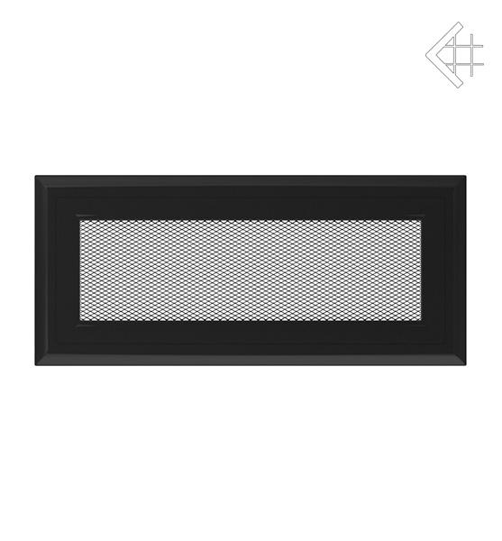Решітка вентиляційна для каміна Kratki Оскар чорна 11 × 24 см