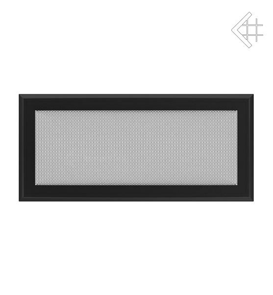 Решітка вентиляційна для каміна Kratki Оскар чорна 17 × 37 см