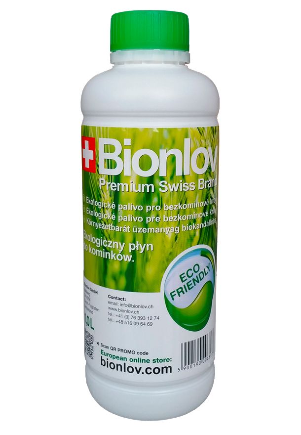 Паливо для біокамінів Bionlov Premium 1л