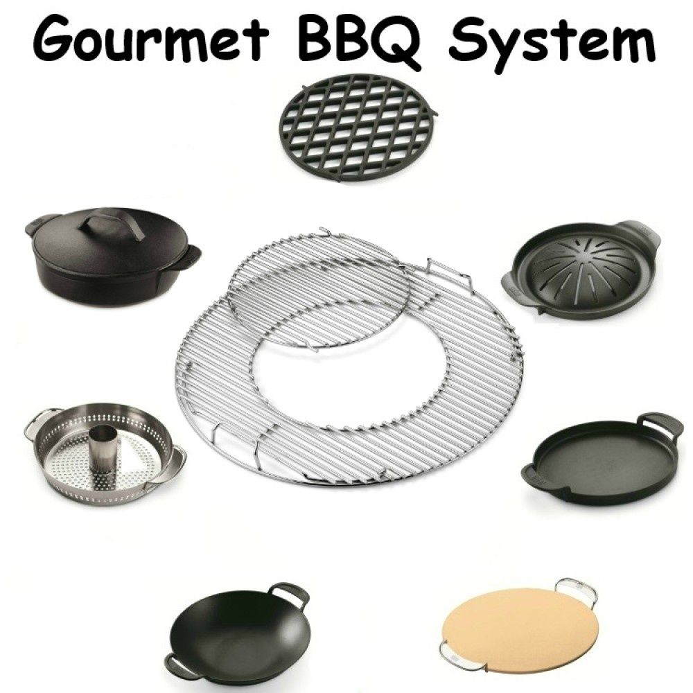 Кругла решітка для вугільного гриля 57 см Gourmet BBQ System