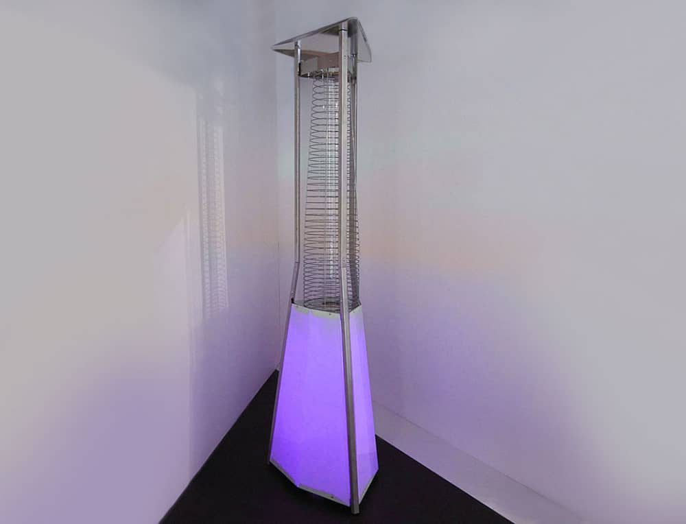 Обігрівач Siabs Kaliente Magic LED із змінною підсвіткою, темно-фіолетовий