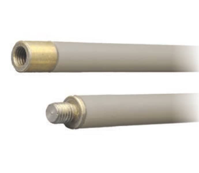 Гнучкі ручки Hansa для універсальної щітки для чистки димоходу (довжина 1,4 м, 6 шт.)