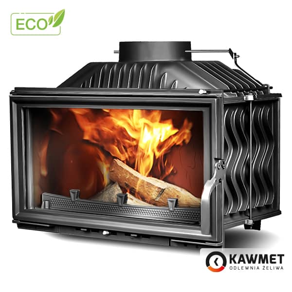Топка Kawmet W15 (9,4 kW) Eco з прямим жаростійким склом