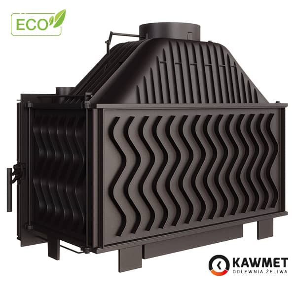Топка із чавуна Kawmet W15 (13,5 kW) Eco, тильний вигляд