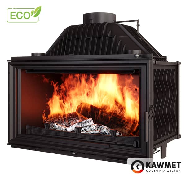 Топка Kawmet W15 (16,3 kW) Eco з прямим жаростійким склом