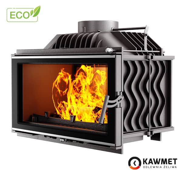 Топка Kawmet W16 (9,4 kW) Eco з прямим жаростійким склом