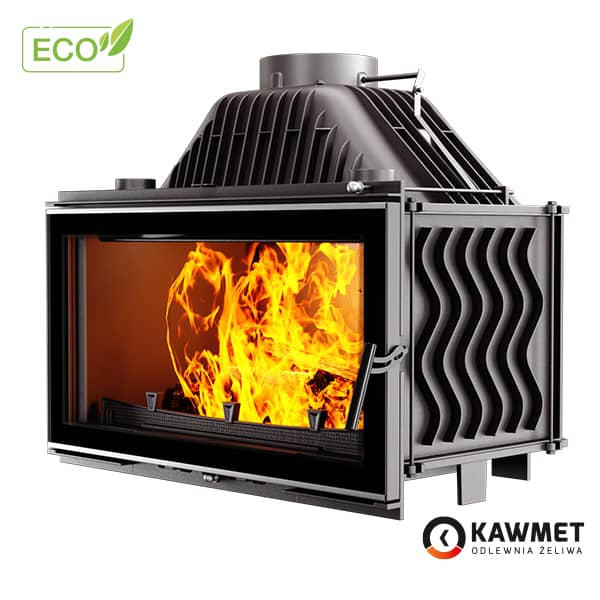 Топка Kawmet W16 (13,5 kW) Eco з прямим жаростійким склом