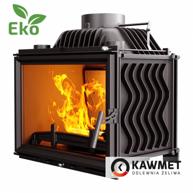 Топка Kawmet W17 (12,3 kW) Eco з прямим жаростійким склом