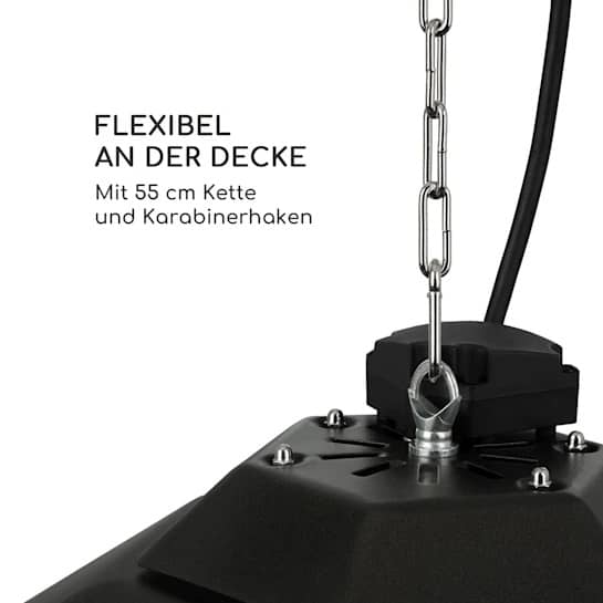 Гнучкий ланцюг для кріплення на стелі обігрівача Blumfeldt Heat Hexa (2,0 кВт)