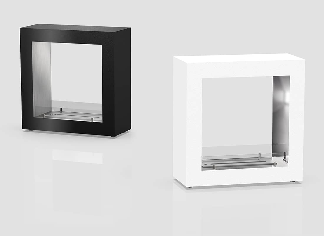 Біокамін Gloss Fire Brook-m1-D500 можна пофарбувати в будь-який колір за шкалою RAL