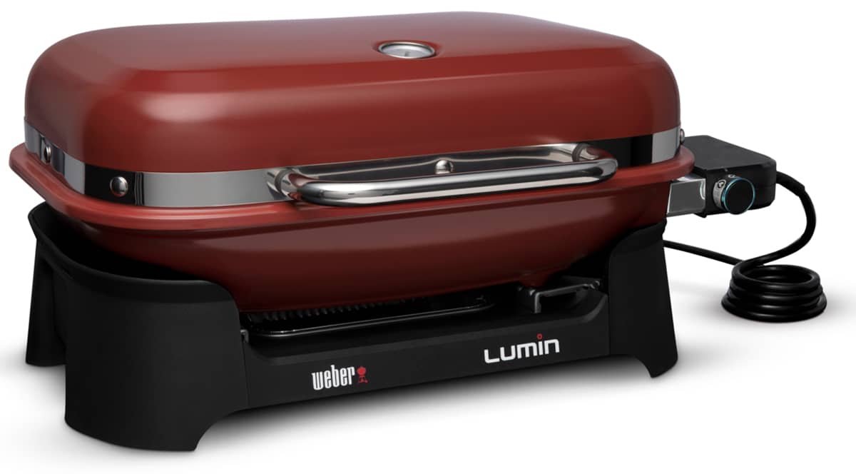 Електрогриль Weber Lumin Compact 2000, червоний