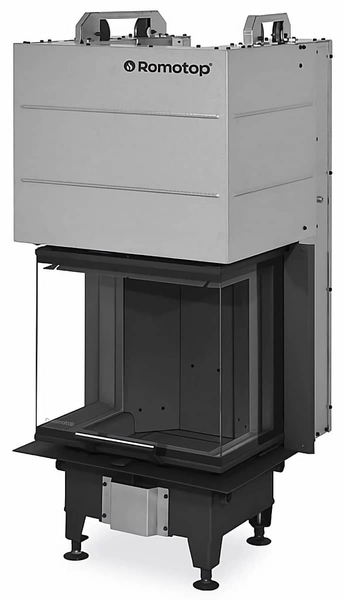 Топка на дровах Romotop Heat C 3G L 50.52.31.26 з темним футеруванням Топка на дровах Romotop Heat C 3G L 50.52.31.26 з темним футеруванням