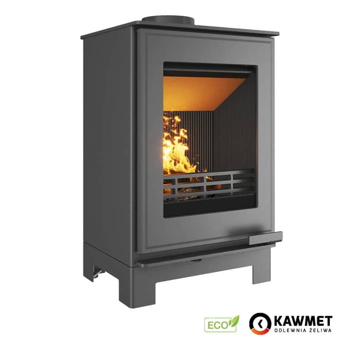 Піч на дровах Kawmet Harita S15i Basic Eco з прямим склом Піч на дровах Kawmet Harita S15i Basic Eco з прямим склом