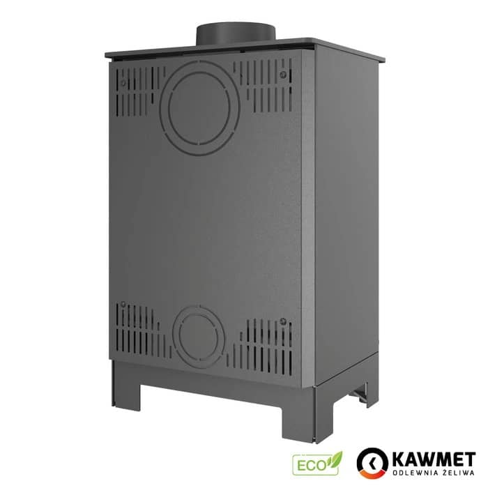 Дров'яна піч Kawmet Harita S15i Basic Eco, тильний вигляд Дров'яна піч Kawmet Harita S15i Basic Eco, тильний вигляд