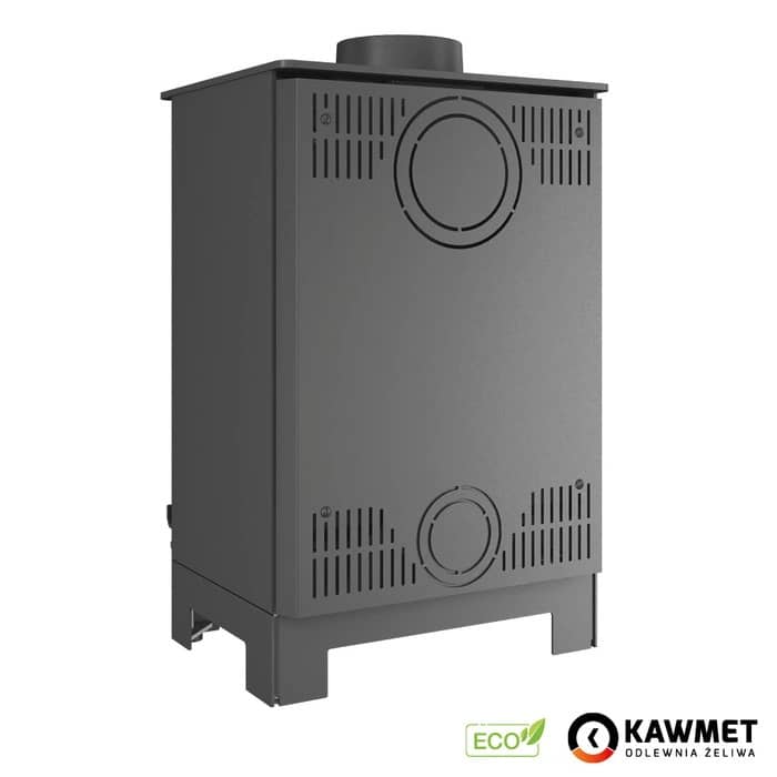 Сталева піч Kawmet Harita S15i Basic Eco, тильний вигляд Сталева піч Kawmet Harita S15i Basic Eco, тильний вигляд