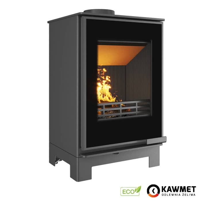 Піч на дровах Kawmet Harita S15i Basic Decor Eco з прямим склом Піч на дровах Kawmet Harita S15i Basic Decor Eco з прямим склом